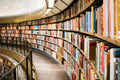 Books on a shelf
